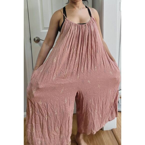 By Together Collection Wide Leg Jumpsuit S/M - Picture 1 of 9